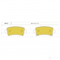 Тормозные колодки задние BLITZ bb0429 ETML VCV Opel Insignia (A) 1 Хэтчбек 2.0 CDTI (68) 120 л.с. 2012 – 2017