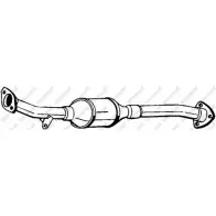 Катализатор BOSAL 098-517 IS6AG1 Peugeot Boxer 2 (230P) Автобус OVE 9JS