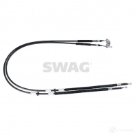 Трос ручника SWAG QU6 P2 Opel 33 10 0867