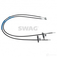Трос ручника SWAG WL4Q M8X Ford Focus 1 Хэтчбек 1.8 Turbo DI / TDDi 90 л.с. 1998 – 2004 33 10 0322