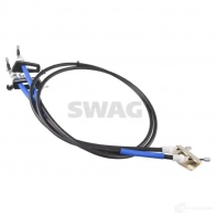 Трос ручника SWAG BZW MMT 33 10 0327 Ford Focus 1 Хэтчбек 2.0 RS 215 л.с. 2002 – 2004