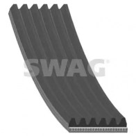 Приводной ремень поликлиновой SWAG 6PK1569 Audi A6 (C6) 3 2004 – 2010 30 92 8955 6PK 1568