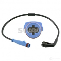 Датчик износа тормозных колодок SWAG E1 X1P Opel Vectra (C) 3 Универсал 3.0 V6 CDTI (F35) 184 л.с. 2005 – 2008 40 92 7185 4044688271853