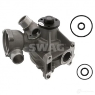 Водяной насос, помпа SWAG 10 15 0008 4044688053572 90CZ 5G Mercedes S-Class (W126) 1 1991 – 1998