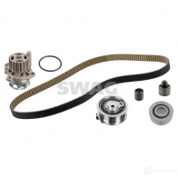 Комплект ремня ГРМ с помпой SWAG LZ 01HT 33 10 1614 Volkswagen Golf 6 (5K) 2008 – 2012