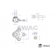 Шаровая опора SWAG 5T2H UJW Opel Corsa (F) 6 2019 – 2025 33 10 9093