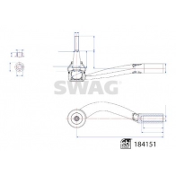 Рулевой наконечник SWAG Volvo XC40 1 (536) Кроссовер 1.5 T3 156 л.с. 2018 – 2025 33 10 9283 XP 01NH