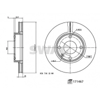 Тормозной диск SWAG STL ZR 1440651982 33 10 0914 - Изображение 3