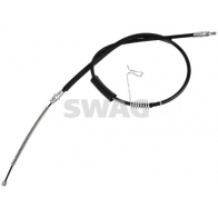 Трос ручника SWAG 33 10 3767 55WU 2 Ford Transit 6 (FD) Автобус 2.4 DI (FB. FC. FA) 90 л.с. 2000 – 2006