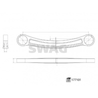 Рычаг подвески SWAG 33 10 3899 1440652325 K EUIWW - Изображение 3