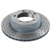 Тормозной диск SWAG 33 10 6380 HPWT8 G 1440652788