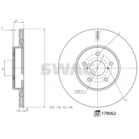 Тормозной диск SWAG 33 10 7358 1440653054 T9LS WB1