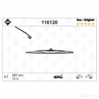 Щетка стеклоочистителя SWF 116120 194915 M0GT8 CG 3276421161201 - Изображение 4