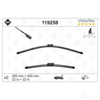 Щетка стеклоочистителя SWF 119258 RVK Y6S6 3276421192588 1205776962 - Изображение 4