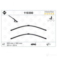 Щетка стеклоочистителя SWF 3276421193905 Z ROHRM1 195157 119390 - Изображение 4