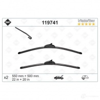 Щетка стеклоочистителя SWF U2E54LW 74 1 195268 119741 - Изображение 4
