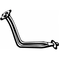 Выхлопная труба глушителя FONOS Skoda Felicia XK8NJJ 15173 3QIDY P
