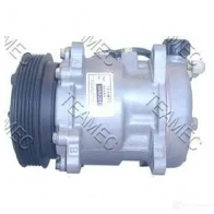 Компрессор кондиционера TEAMEC SD5 05 2725713 8650281 3S4JVV