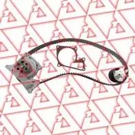 Водяной насос, помпа + комплект зубчатого ремня CAR KEYAV4 J 3DNE2 Renault Clio (BR, CR) 3 Хэтчбек 1.5 dCi 75 л.с. 2010 – 2025 KPA40061B