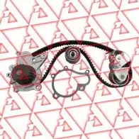 Водяной насос, помпа + комплект зубчатого ремня CAR 1PMF7 HIU IO KPA60008 Hyundai Matrix