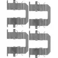 Ремкомплект тормозных колодок MGA A314 1202268143 XHBK99C 4U CPU15