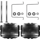 Ремкомплект тормозных колодок MGA X09G1 1202268451 A7 JF W7R6