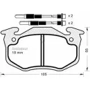 Тормозные колодки, дисковые, комплект MGA 1202268560 164 TQ9ZIYV 7EDL GC