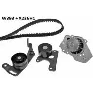 Водяной насос, помпа + комплект зубчатого ремня MGA 393K1 Peugeot 306 J5ZE0 D CFVC8TU