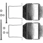Ремкомплект тормозных колодок MGA UQFUF A5 AWSSAF 1202269349 A204