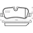 Тормозные колодки, дисковые, комплект MGA HTZN6GP 1202270138 N H0IXM 804