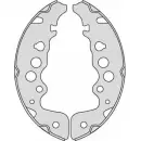 Тормозные колодки, комплект MGA M813 14G XS 1QJJB 1202274453