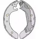 Тормозные колодки, комплект MGA M720 1202275411 9 FFBD0 7HTO8