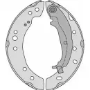 Тормозные колодки, комплект MGA 1202276225 XYEEP S836E8 1 M876