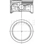 Поршень MAHLE ORIGINAL TTIW 1ND E14690 FW7FW Fiat Stilo (192) 1 Хэтчбек 1.8 16V 122 л.с. 2002 – 2004