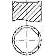 Поршень MAHLE ORIGINAL 6 9Q2N 1202378074 S25410 CMT875