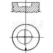 Поршень MAHLE ORIGINAL UB2I X0 1202378100 S26060 YFZ0HMK