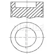 Поршень MAHLE ORIGINAL E48130 1202378131 ZLSWG7L I9 T0P