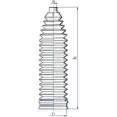 Пыльник рулевой рейки DA SILVA ZDC35 M JO8CDT 1202465263 K5564