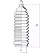 Пыльник рулевой рейки DA SILVA K5195 RQXXJ Suzuki Alto (HA12) 5 Хэтчбек 1.6 97 л.с. 1998 – 2000 H6UI Q