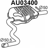 Задний глушитель VENEPORTE UST JM Audi A6 (C6) 3 Седан 2.7 Tdi 163 л.с. 2004 – 2011 AU03400 FLPBNCX