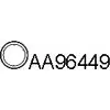 Прокладка трубы глушителя VENEPORTE T3ZUZ 0 Skoda Octavia (A7, 5E5) 3 Универсал 1.6 TDI 105 л.с. 2012 – наст. время VRW4O AA96449