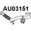 Выхлопная труба глушителя VENEPORTE Audi A3 (8VA, F) 3 Спортбек 1.6 Tdi 105 л.с. 2012 – наст. время WFZP Z HKPSF AU03151