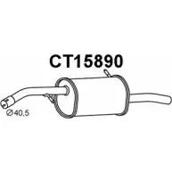 Задний глушитель VENEPORTE F1KFT ZYNO B CT15890 Citroen C3 2 (SC, PF1) Хэтчбек 1.4 73 л.с. 2009 – 2024