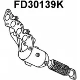 Катализатор коллектора VENEPORTE 7 CI75 W2YZ0G FD30139K Ford Fiesta 6 (CB1, CCN) Хэтчбек 1.2 5 82 л.с. 2008 – 2024