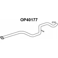 Выхлопная труба глушителя VENEPORTE SXH06G OP40177 Opel Insignia (A) 1 Седан 2.0 CDTI (69) 131 л.с. 2008 – 2017 3PH EW