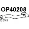 Выхлопная труба глушителя VENEPORTE 4UU4C 28 OP40208 Opel Astra (J) 4 Хэтчбек 2.0 CDTI (68) 160 л.с. 2009 – 2015 BRPSY