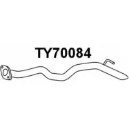 Выхлопная труба глушителя VENEPORTE B 9GFXO2 1202581197 TY70084 WM2YBL2