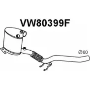 Сажевый фильтр ОГ VENEPORTE WVP BSB 4LBSX VW80399F Volkswagen Golf 6 (5K1) Хэтчбек 2.0 TDI 170 л.с. 2009 – 2012