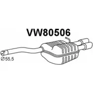 Задний глушитель VENEPORTE ISQY4 VW80506 M N2KCV 1202598119