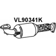 Катализатор VENEPORTE N HLLII2 AK0WGP Volvo S60 1 (384) Седан 2.4 D5 185 л.с. 2005 – 2010 VL90341K